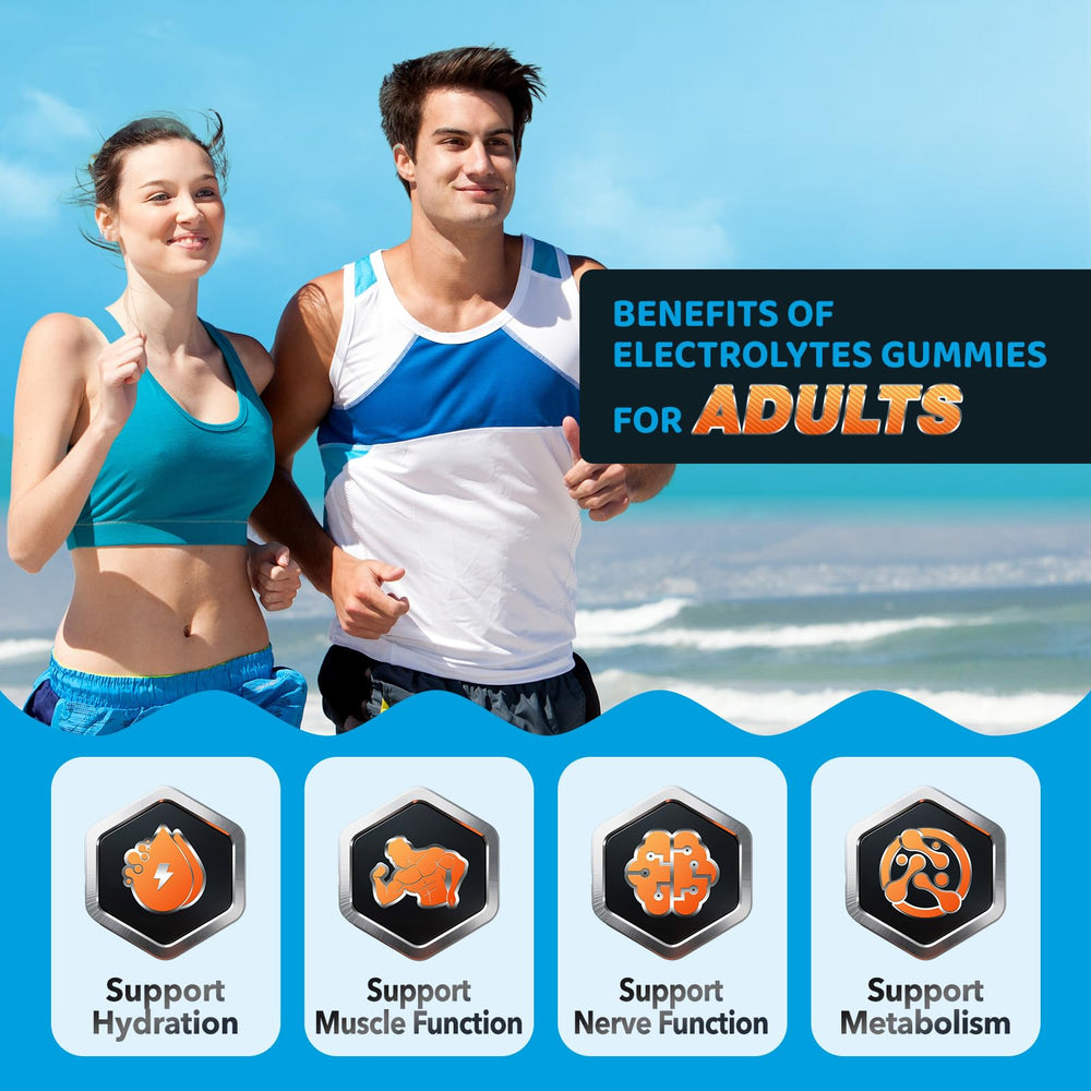 NATISLAND electrolyte gummies kids and adults ready-to-eat snack.