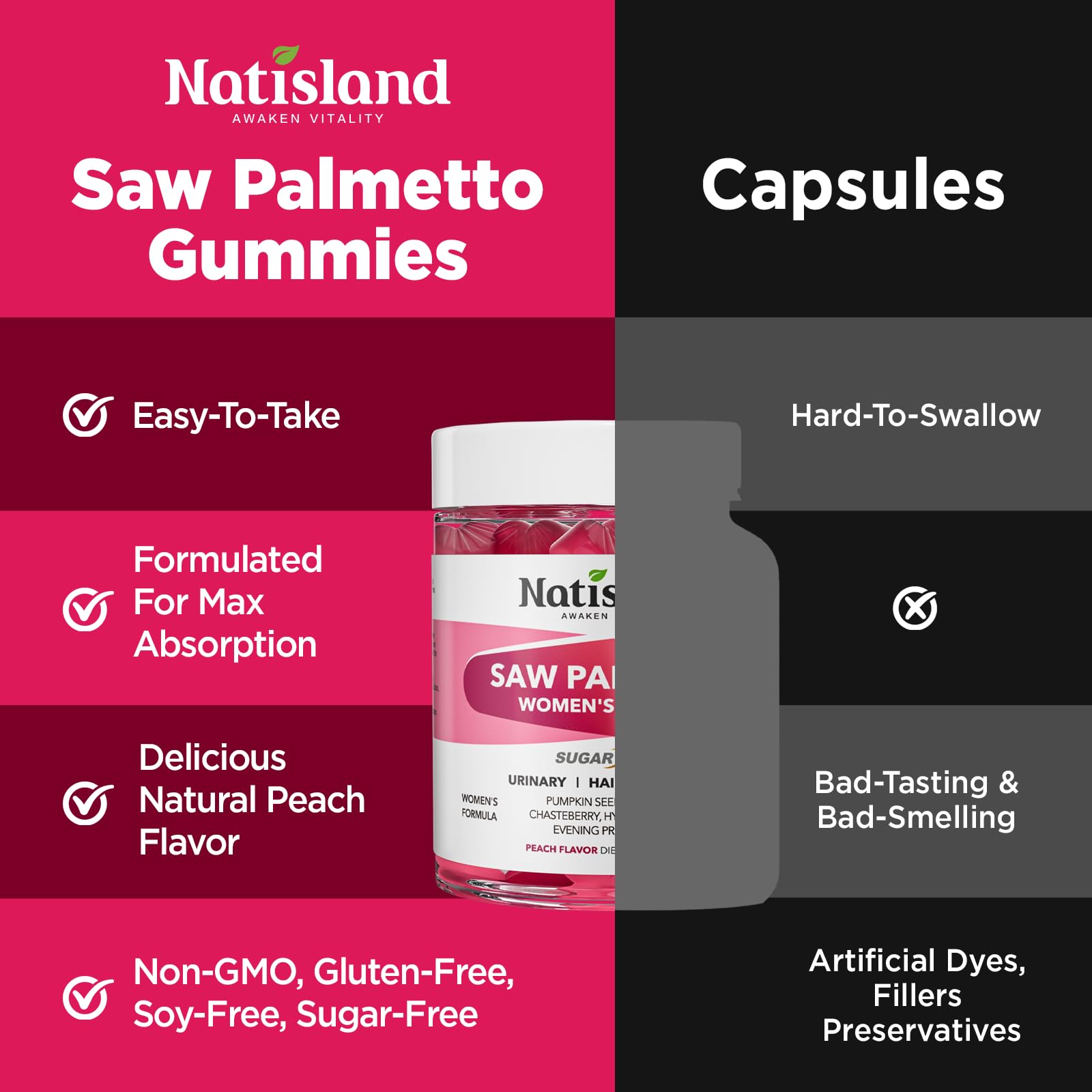 Sugar-free vegan peach-flavored gummies