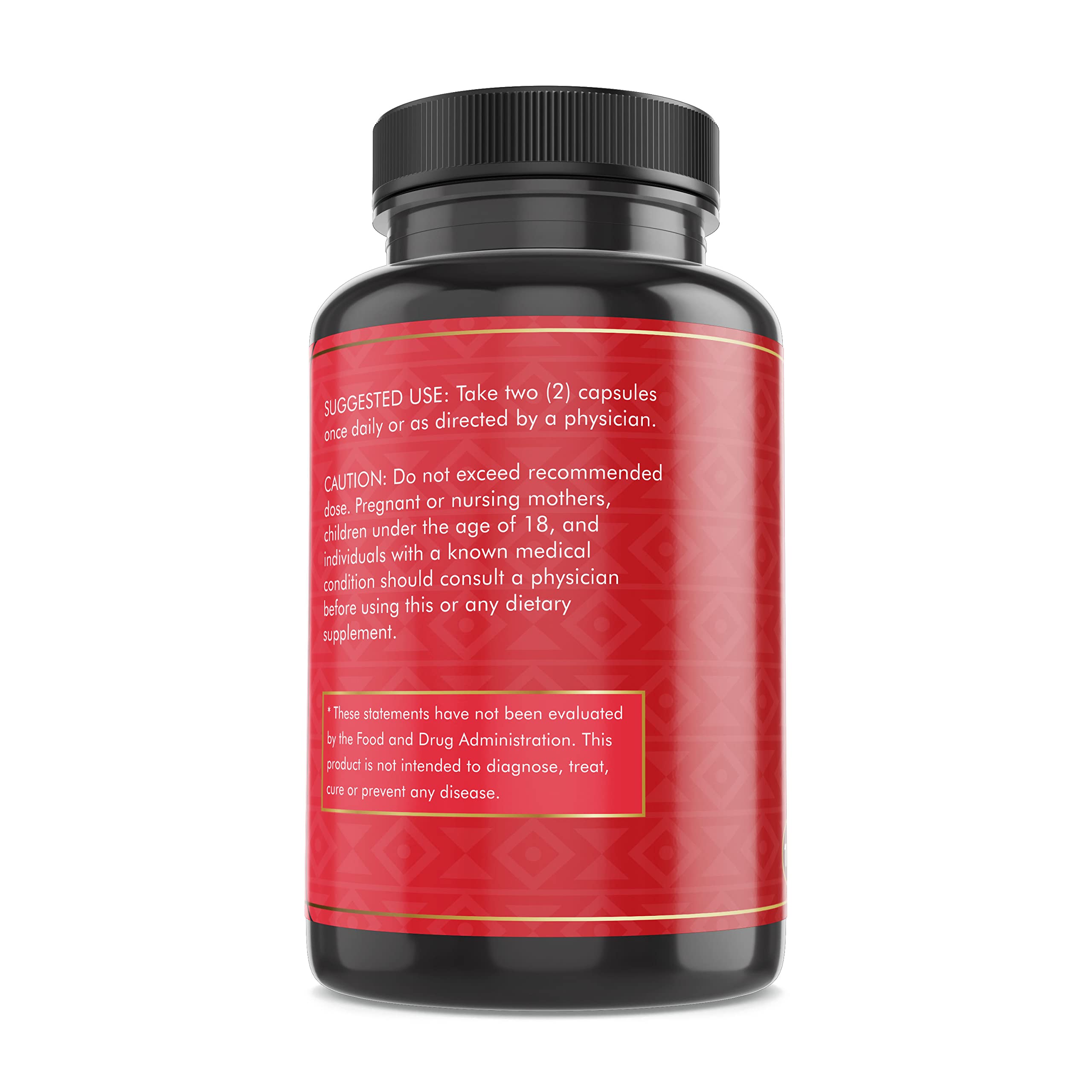 Snapshot of ingredients: Berberine HCL 1200mg, Cinnamon, Bitter Melon, Green Tea Extract
