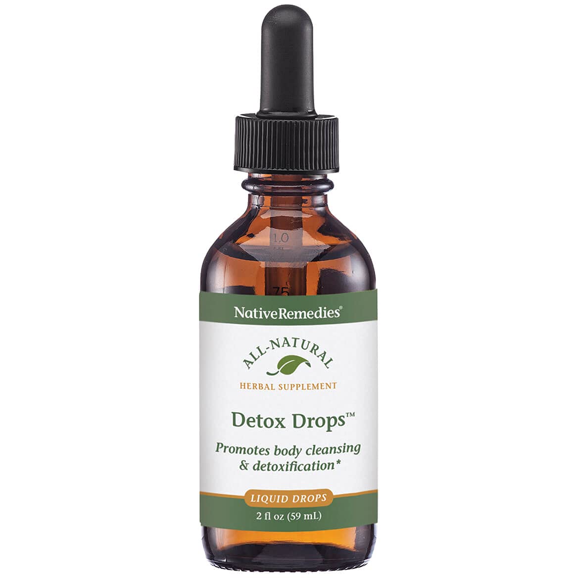 NativeRemedies Detox Drops main bottle - 59ml