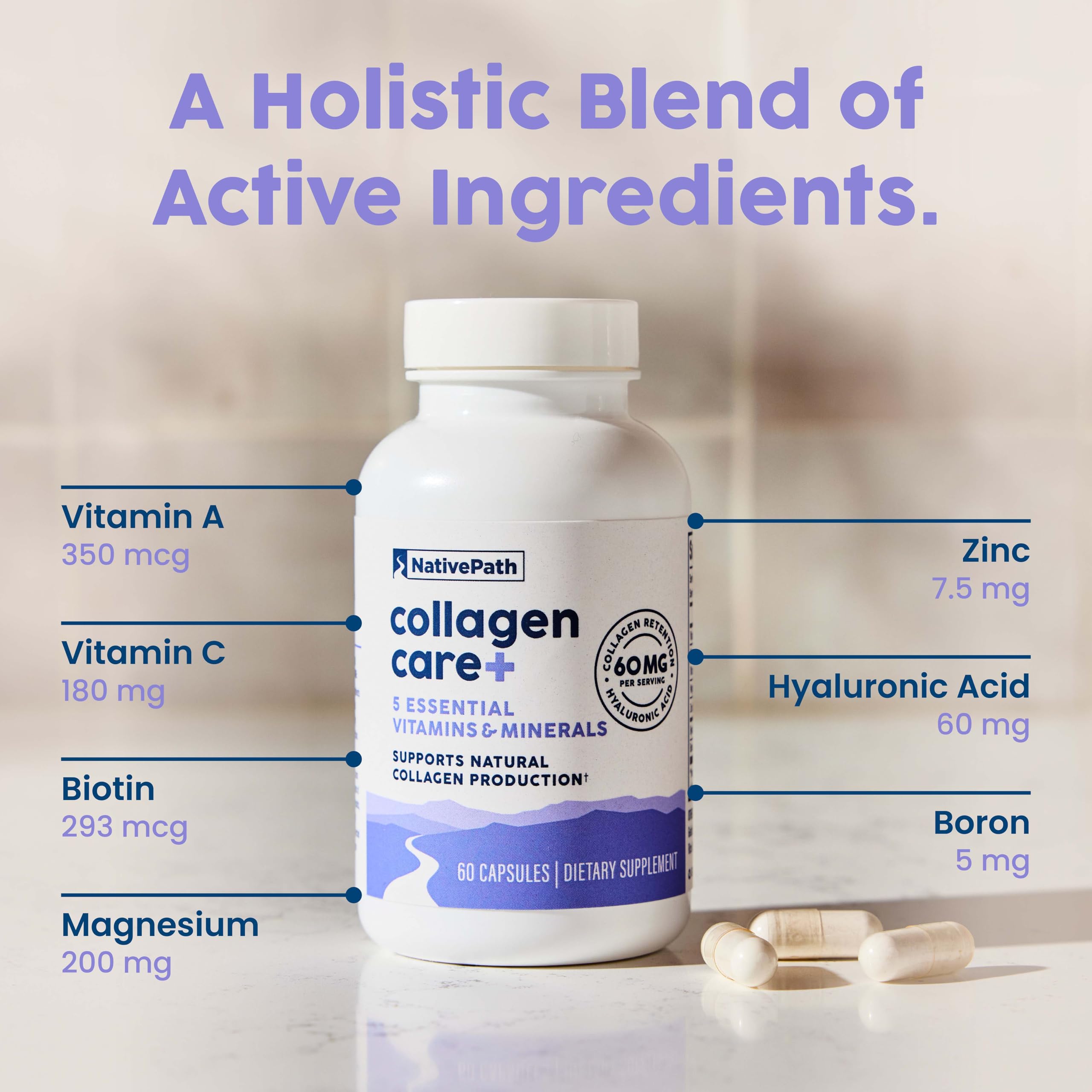 Lifestyle shot emphasizing vitality and joint health