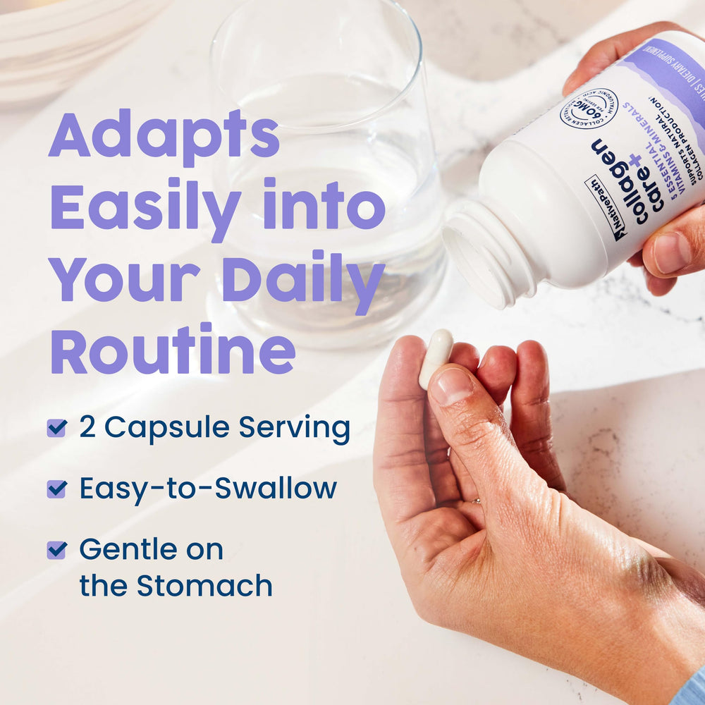 Back of bottle showing 60 capsules and non-GMO claim