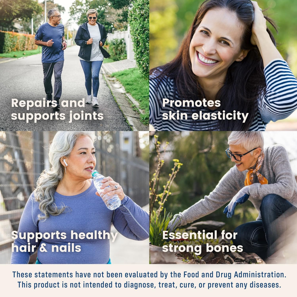 Gluten-free and dairy-free collagen protein powder with no artificial additives