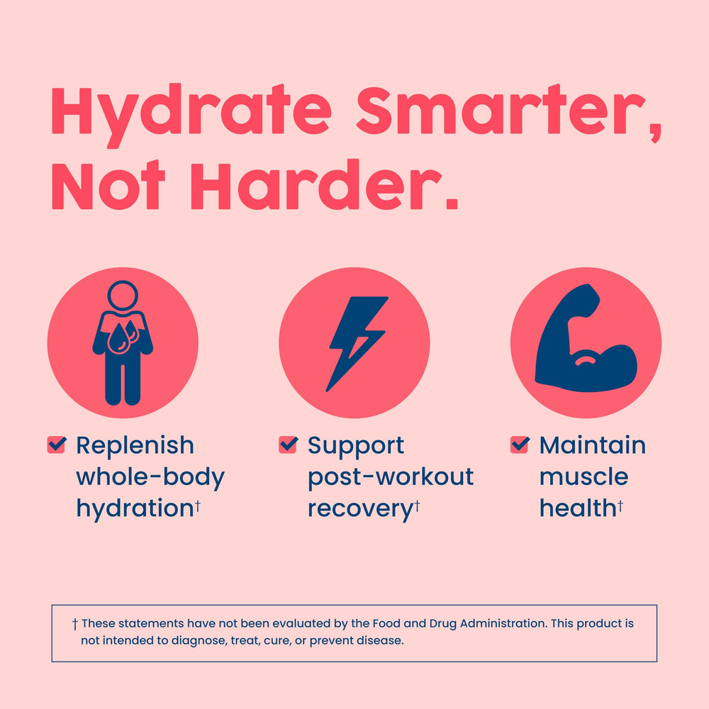 NativePath Hydrate label close-up shows clean ingredients and zero sugar promise.