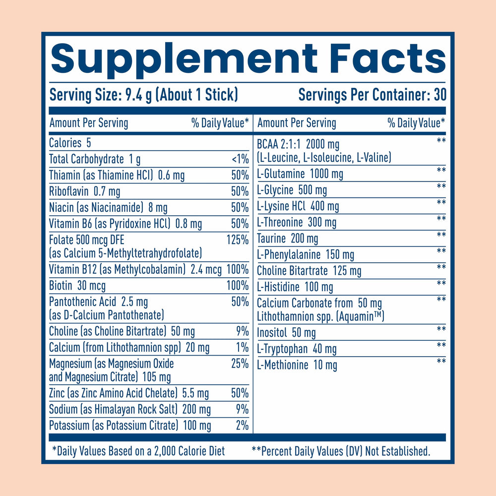 NativePath Native Hydrate Stick Pack being poured into water for hydration