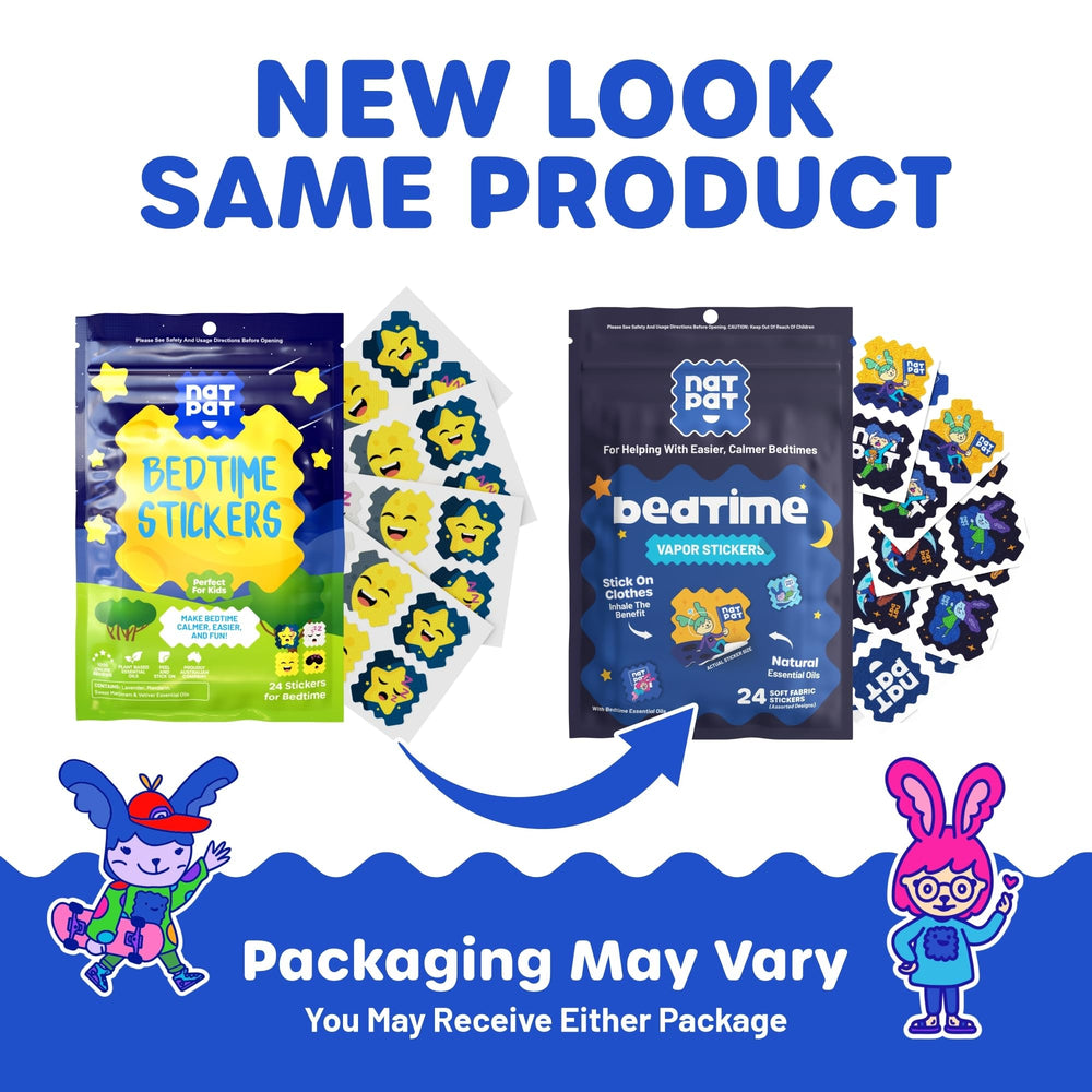 Box of 24 NATPAT Sleepy Patch stickers