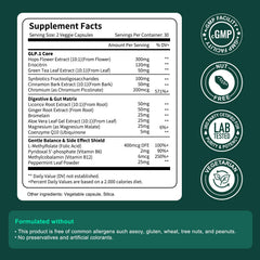Close-up of Natprime GLP-1 bottle label highlighting GLP-1