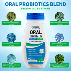 Graphic highlighting Natprime efficacy against bad breath