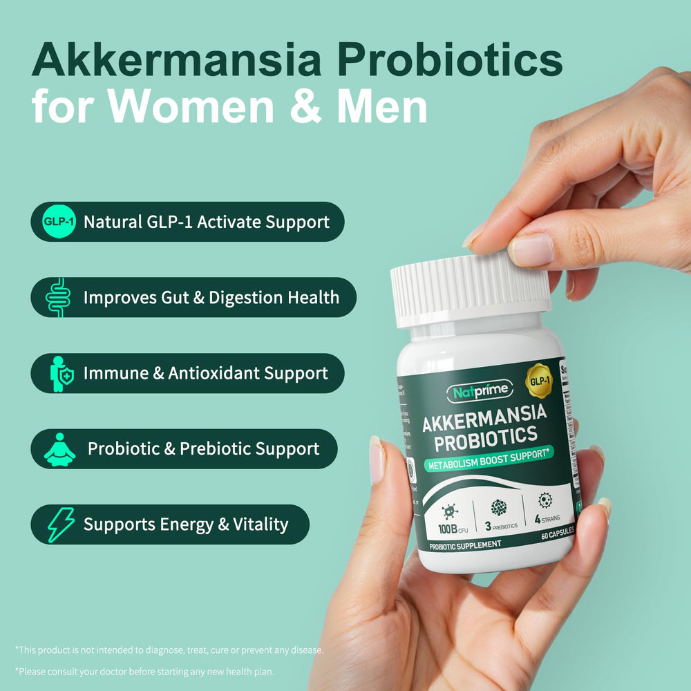 Probiotic blend of four strains: Akkermansia, Bacteroides thetaiotaomicron, Roseburia intestinalis, Lactobacillus gasseri