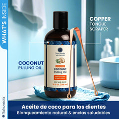 Ingredients: virgin coconut oil, sesame oil, sunflower oil, clove, cardamom, and mint