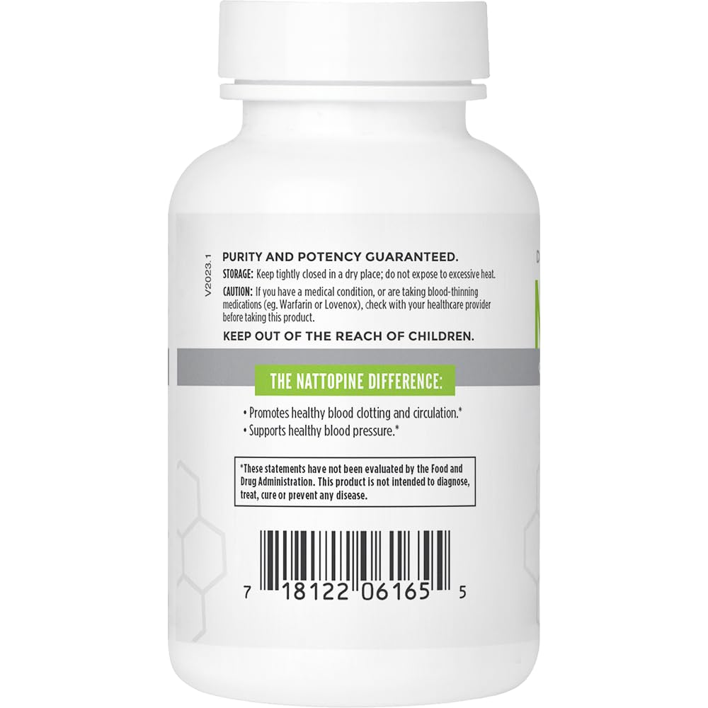 60-count veggie capsules of NattoPine
