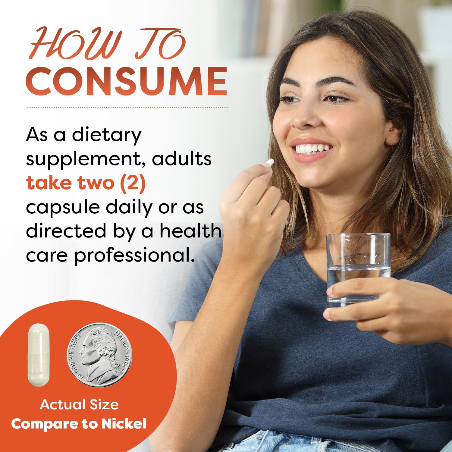 Bottle showing 240 vegetarian capsules