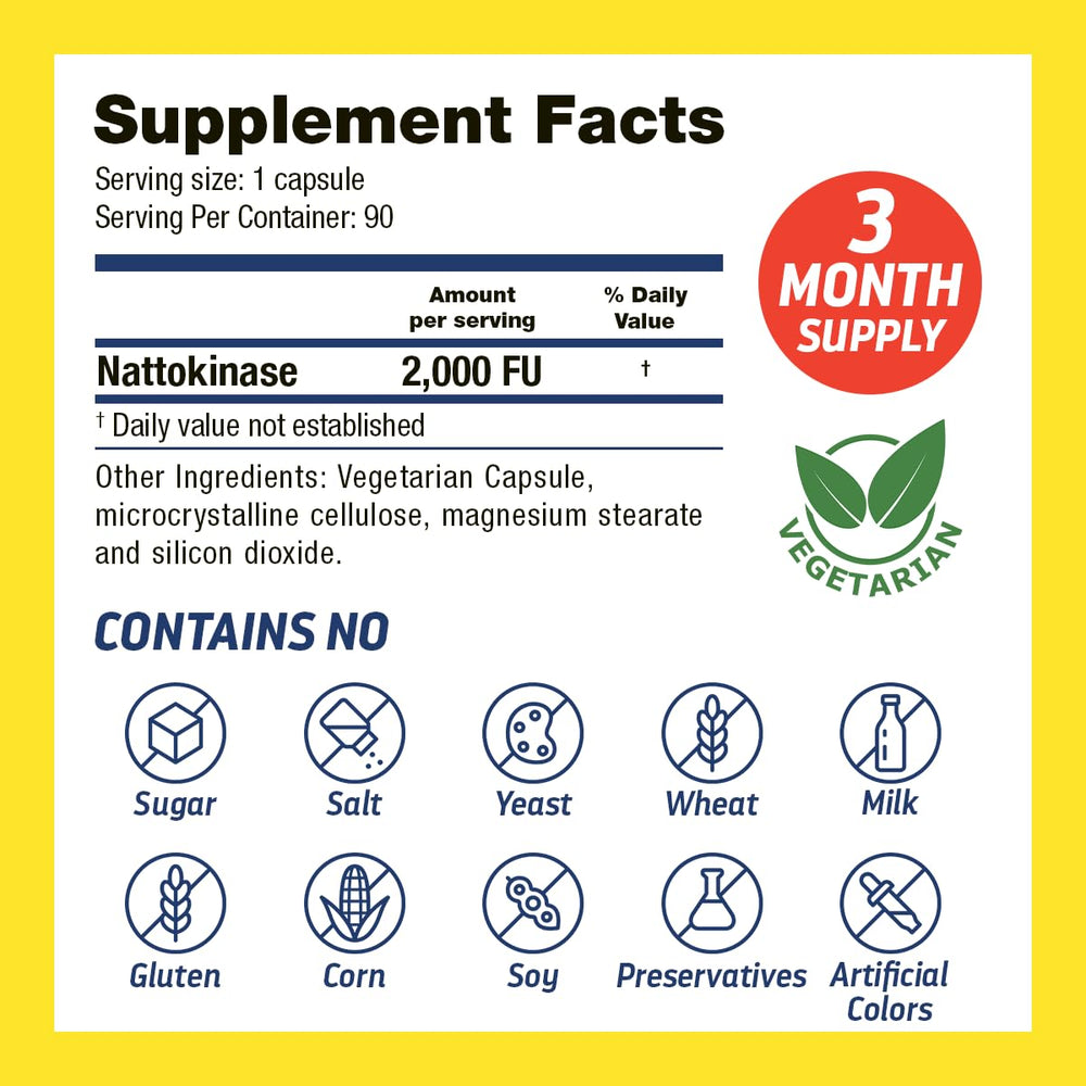 Nattokinase enzyme extracted from nattō illustration