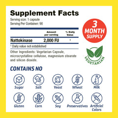 Nattokinase enzyme extracted from nattō illustration