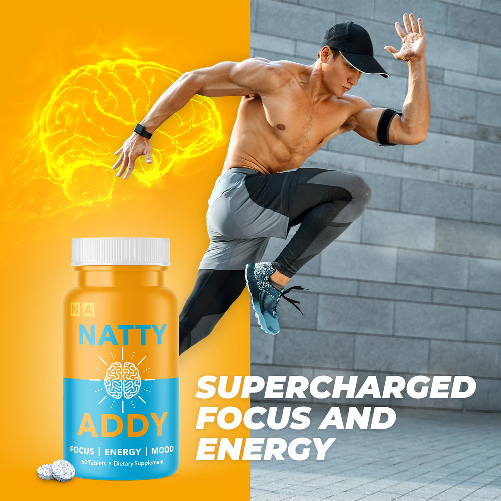 Natty Addy travel-pack packaging enables portable brain support.