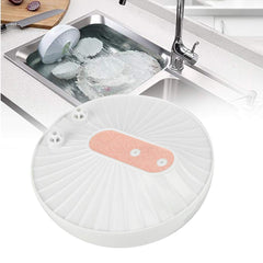 Natudeco mini dishwasher pink side angle