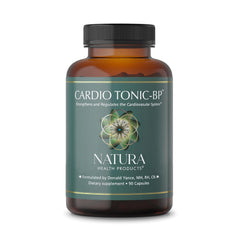 Natura Health Cardio Tonic-BP bottle label