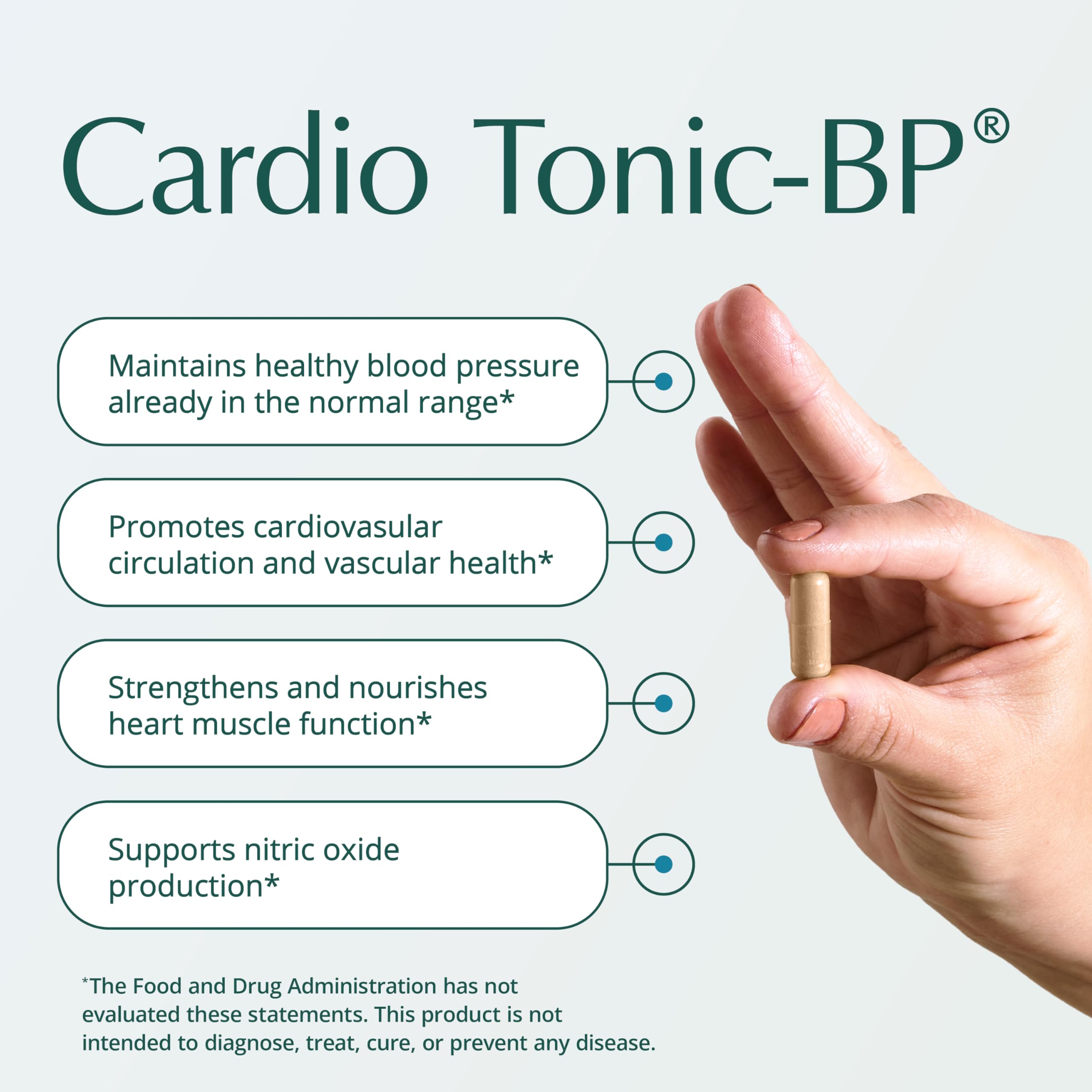 Close-up of L-Citrulline and herbal ingredients for cardio support