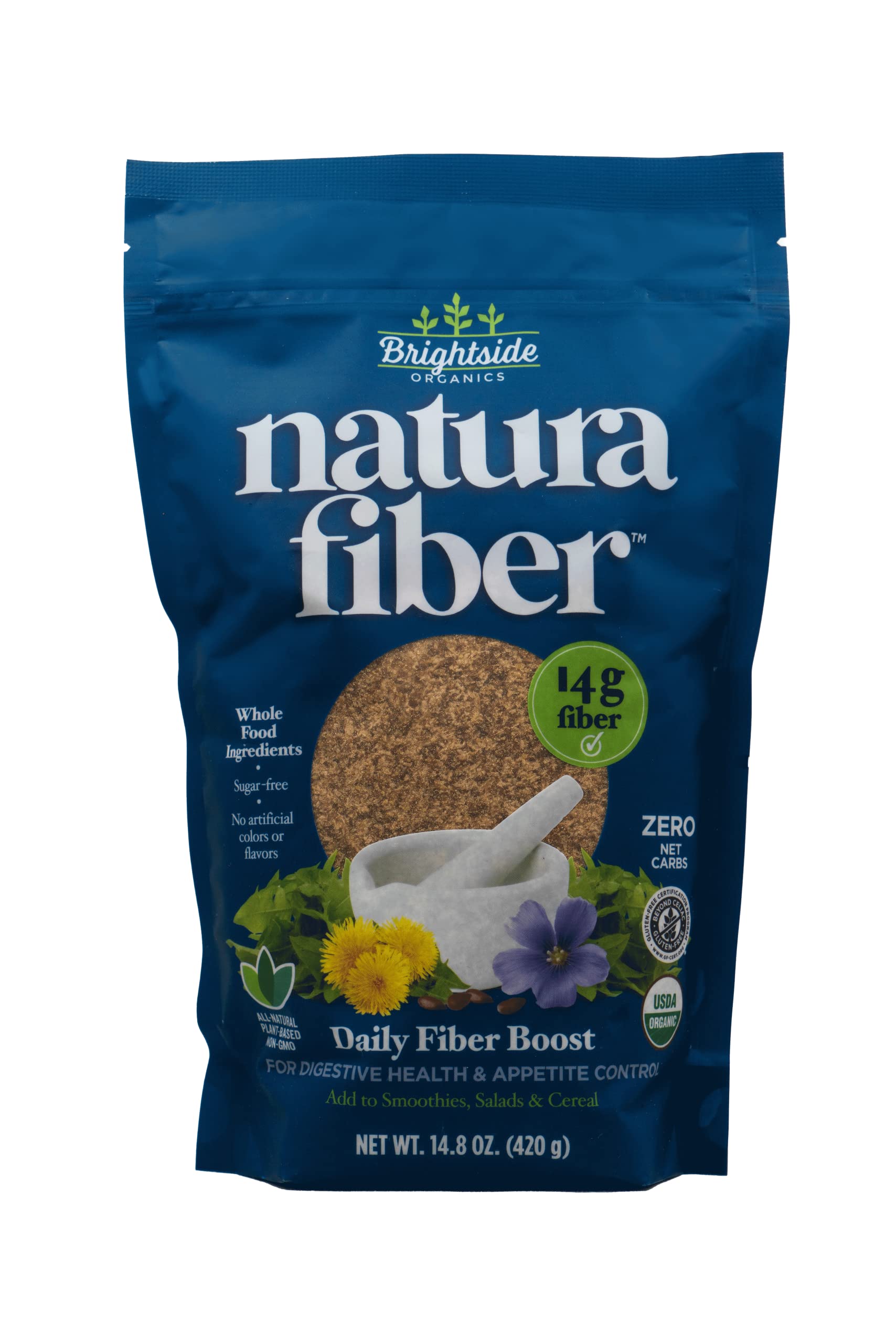 Natura Fiber front label