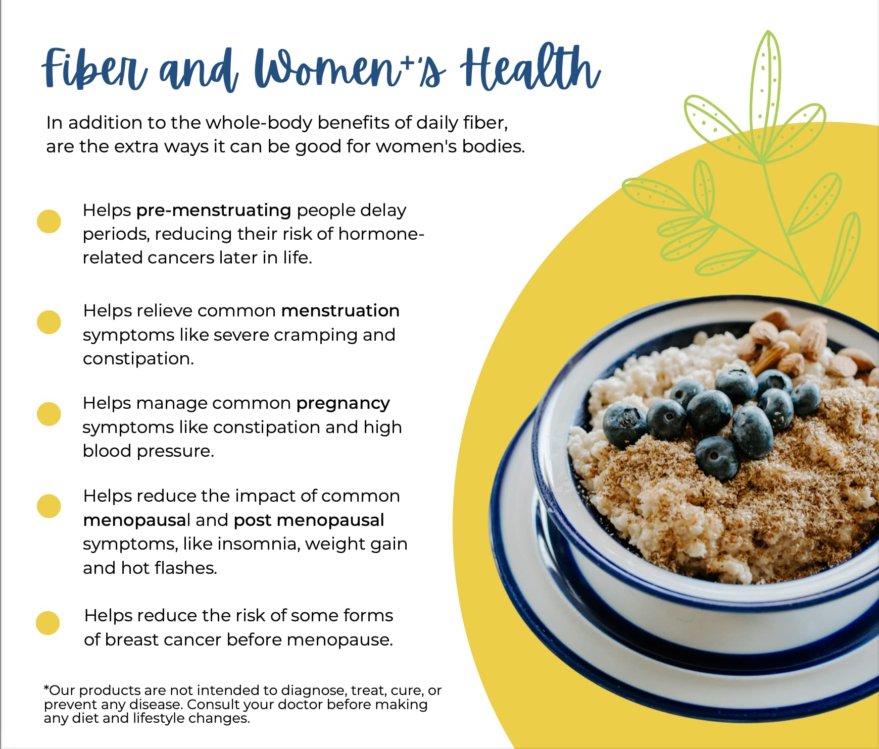 Gluten-free, zero net carbs, Keto and Paleo-friendly Natura Fiber
