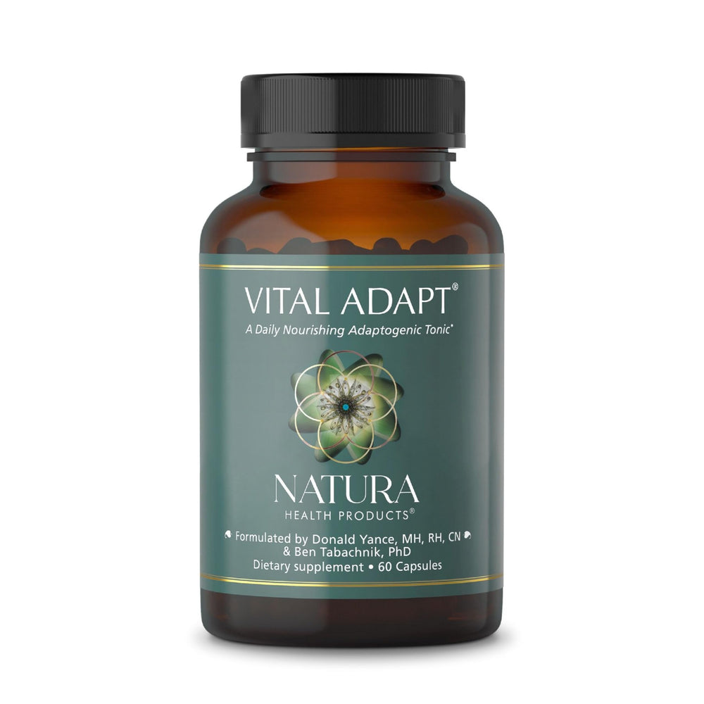 Natura Health Vital Adapt 60 capsules bottle - front view