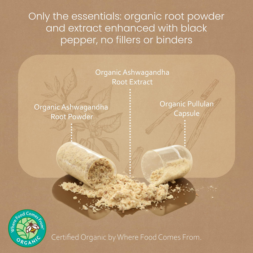 Organic black pepper ingredient in the formula