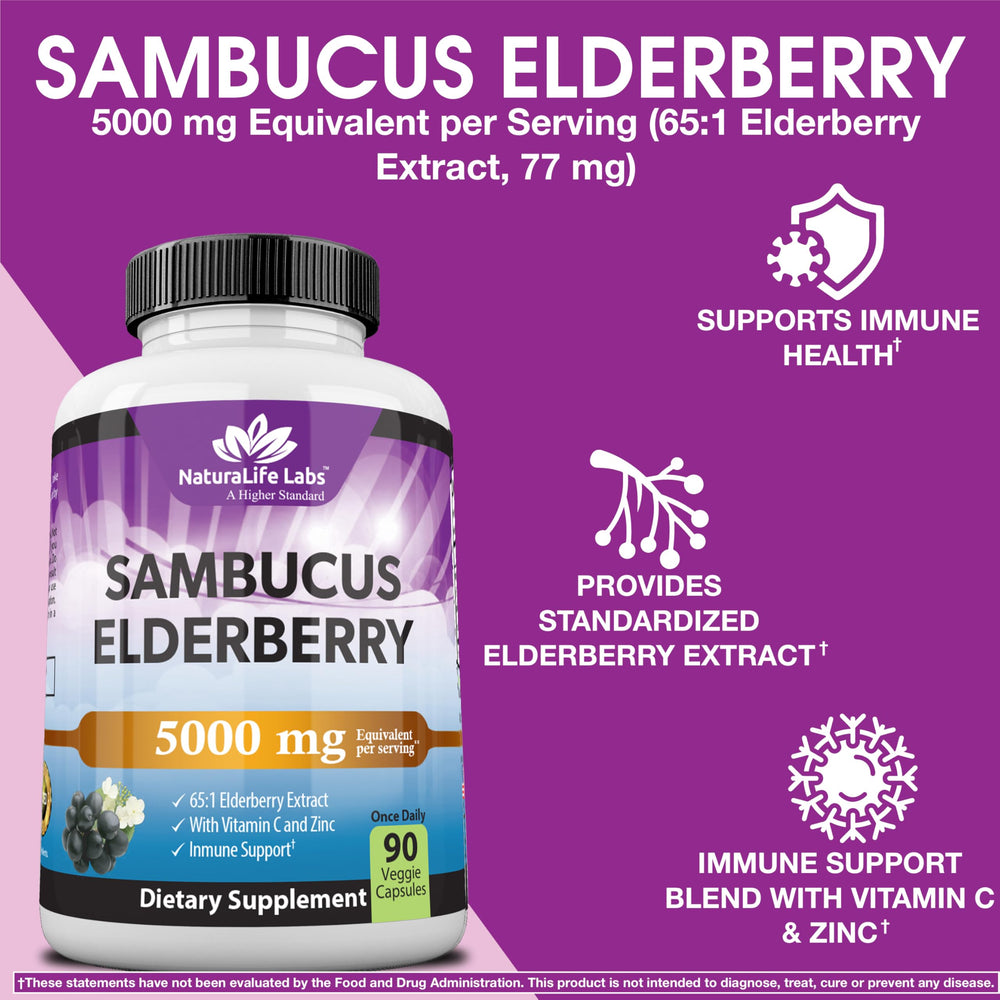 Bottle containing 90 vegan capsules