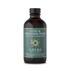 Natura Health Lung & Bronchial Tonic bottle, 4 fl oz