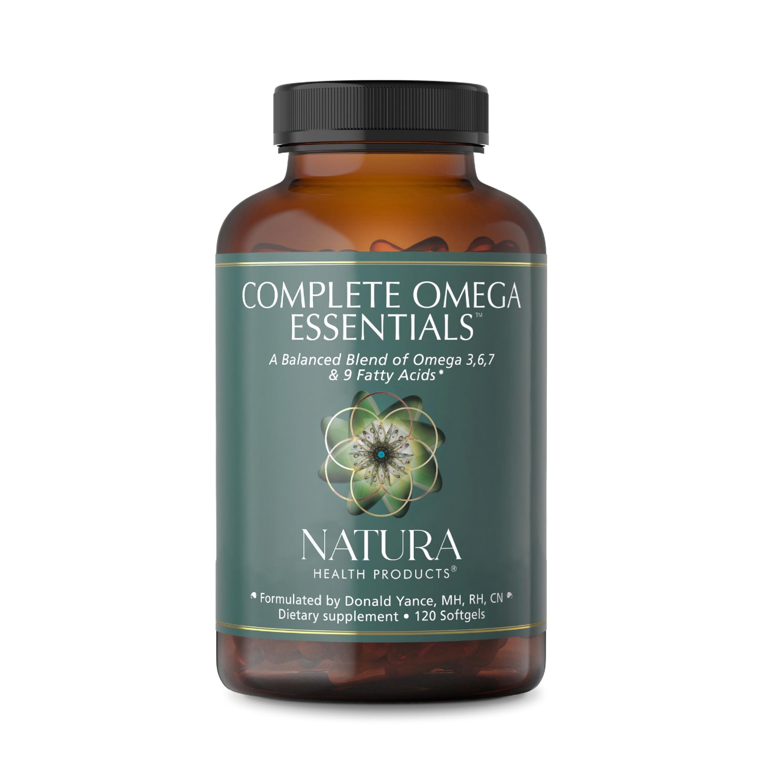 Natura Omega Essentials bottle front view