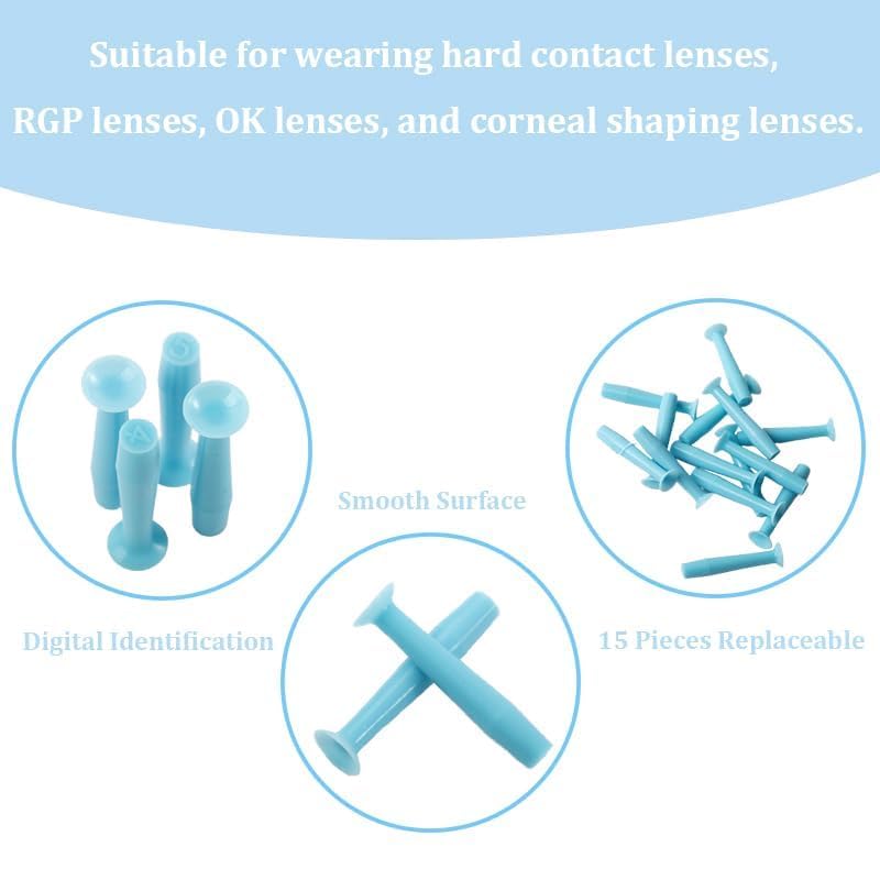 Box and individual plastic bottles for Naturahand lens removers