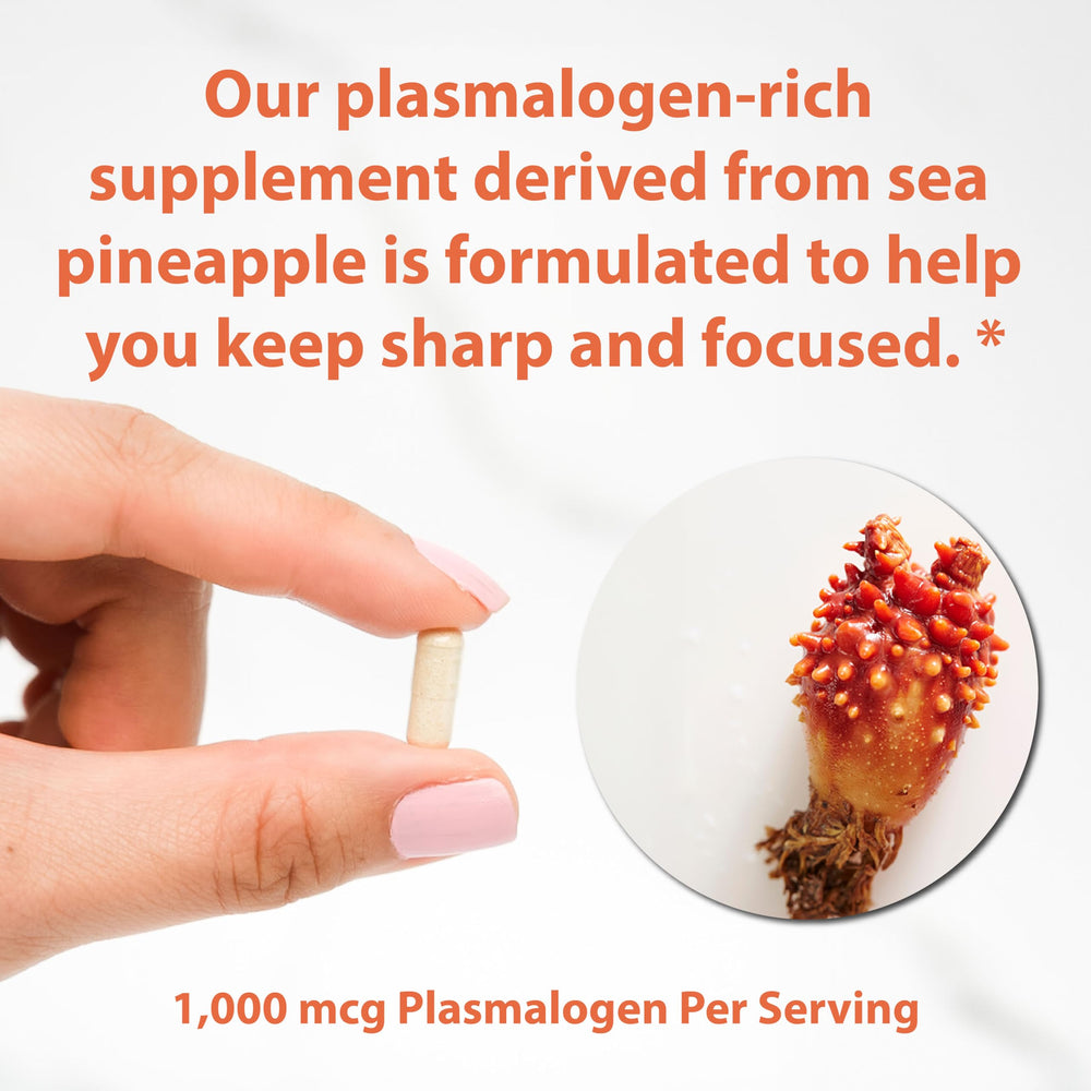 Antioxidant defense concept representing sea-derived plasmalogens
