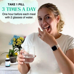 Label showing stimulant-free, plant-based formula