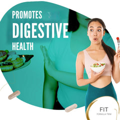 Visual illustrating digestion, fullness, and gut health