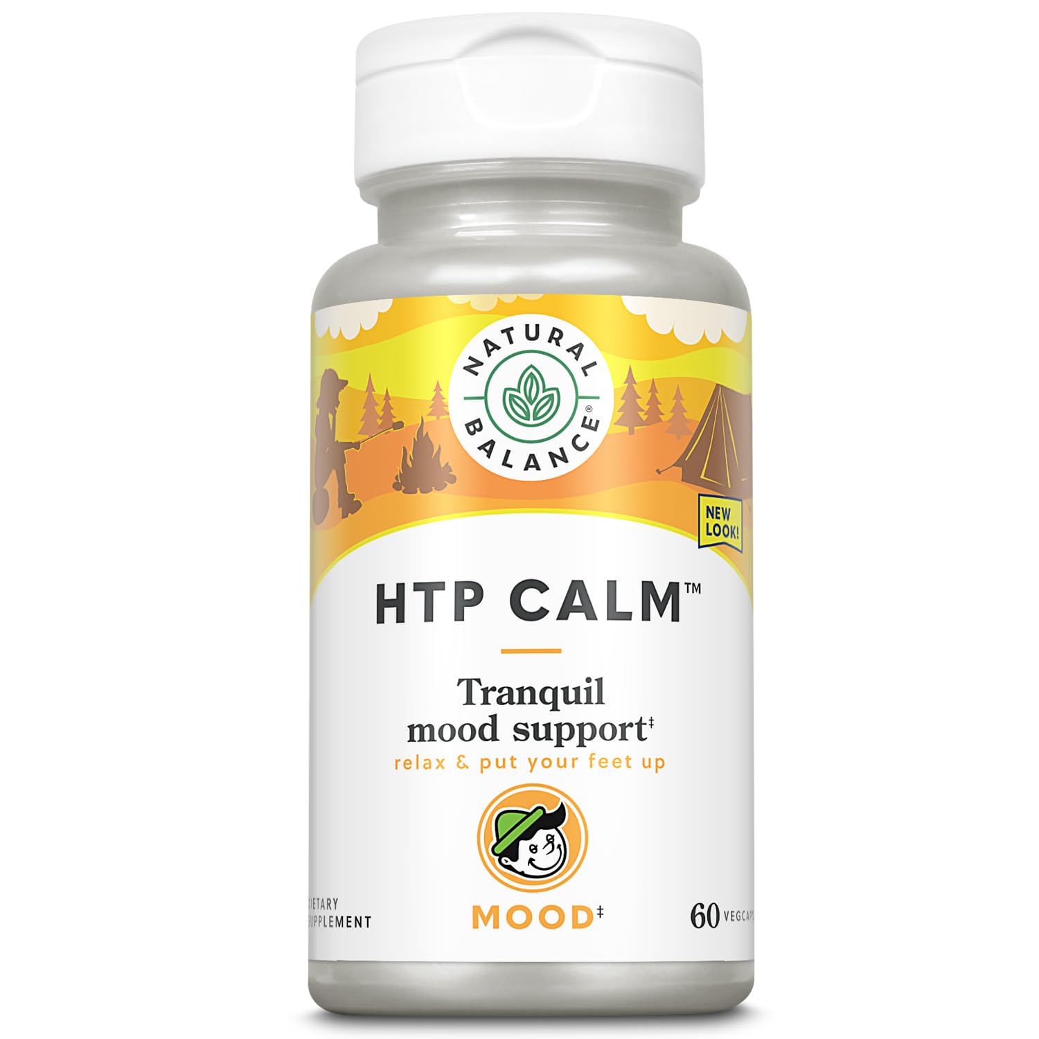 Natural Balance HTP Calm bottle label