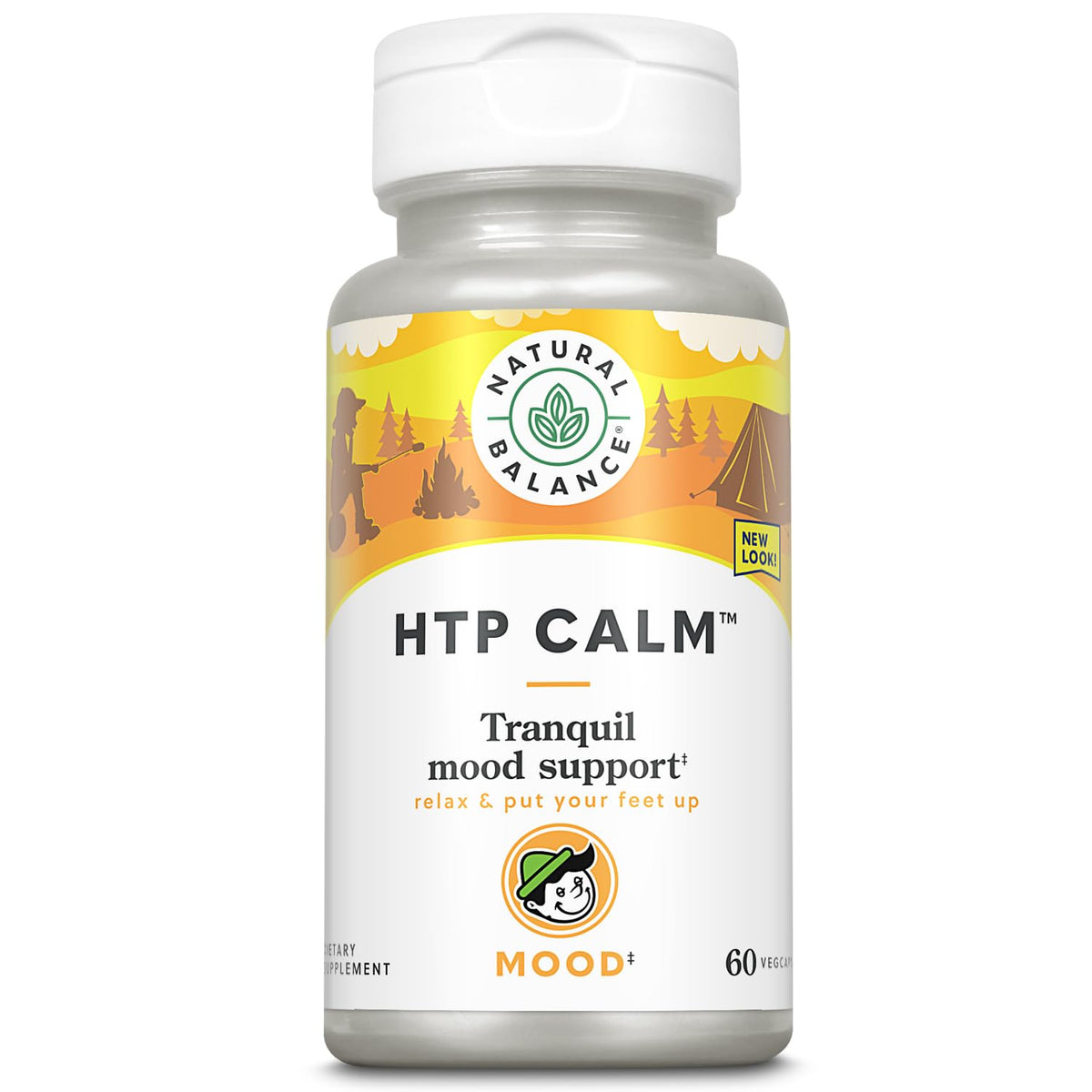 Natural Balance HTP Calm bottle label
