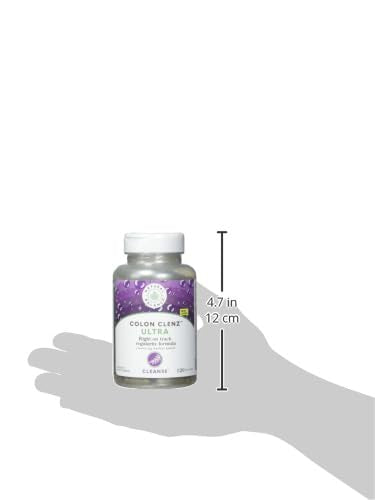 Natural Balance Ultra Colon Clenz nutrition panel close-up with ingredient notes.