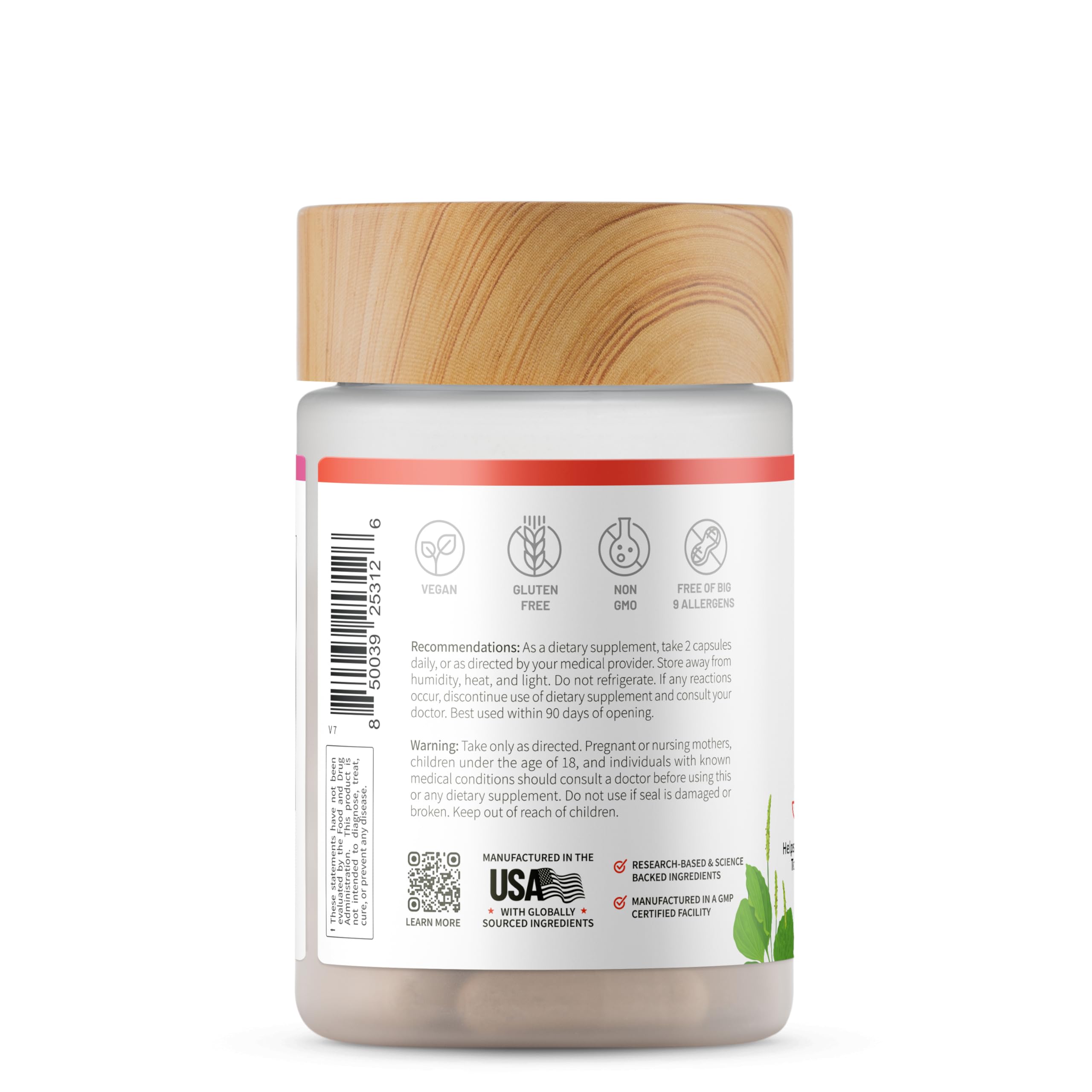 Natural botanicals Detox capsules for gut health