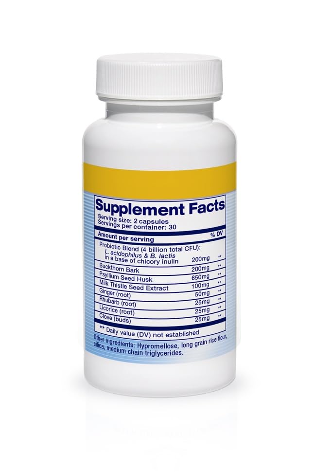 Natural Cleanse Natural Daily Detox Cleanser packaging box showcases premium blend for regularity.