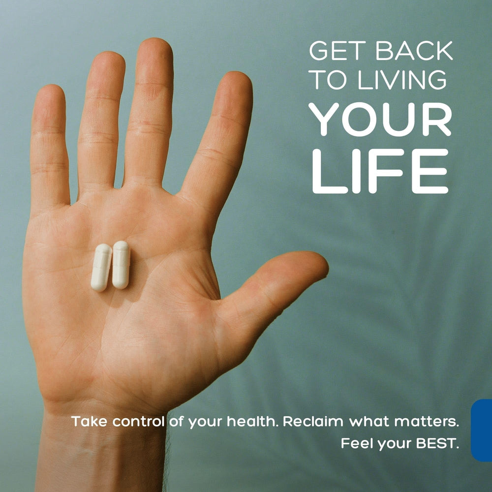 120 capsules bottle on white background