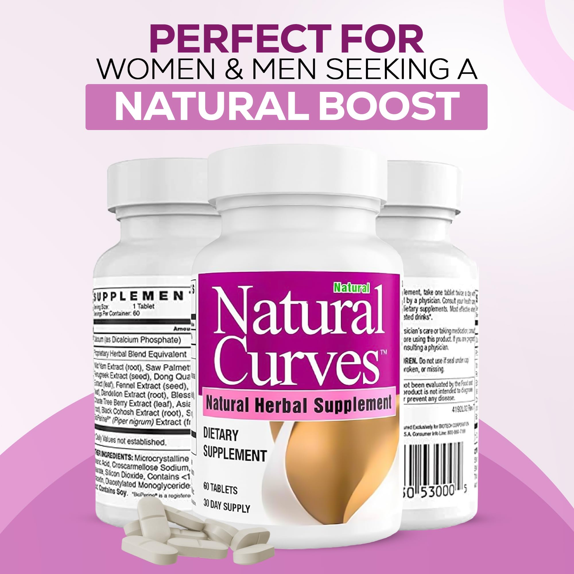 Natural Curves packaging and branding
