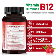 Bottle with front label and nutrition info