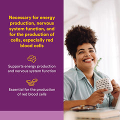 Vitamin B12 Cyanocobalamin 1000 mcg tablets close-up