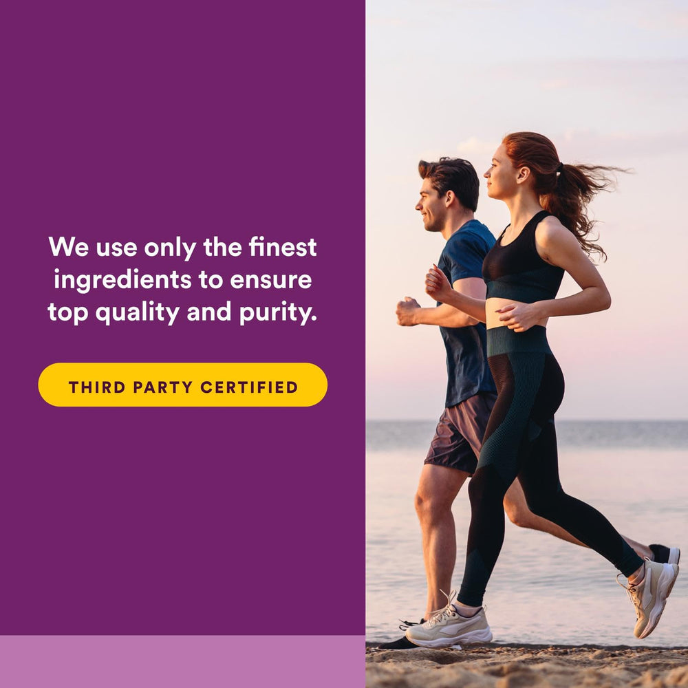 Vitamin B12 tablets arranged near the bottle