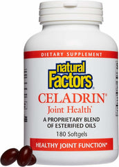 Natural Factors Celadrin 180 softgels bottle