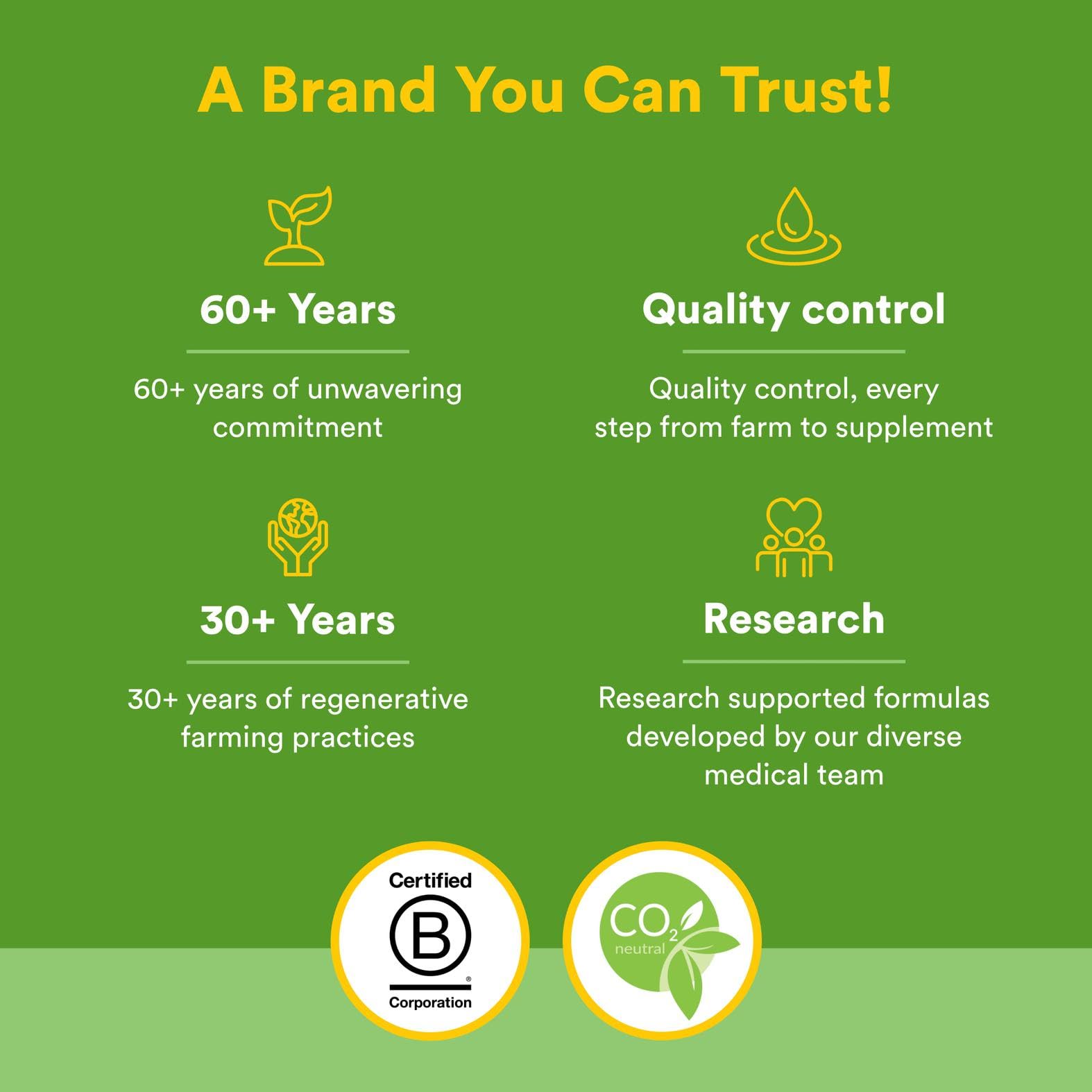 Natural Factors branding and product packaging