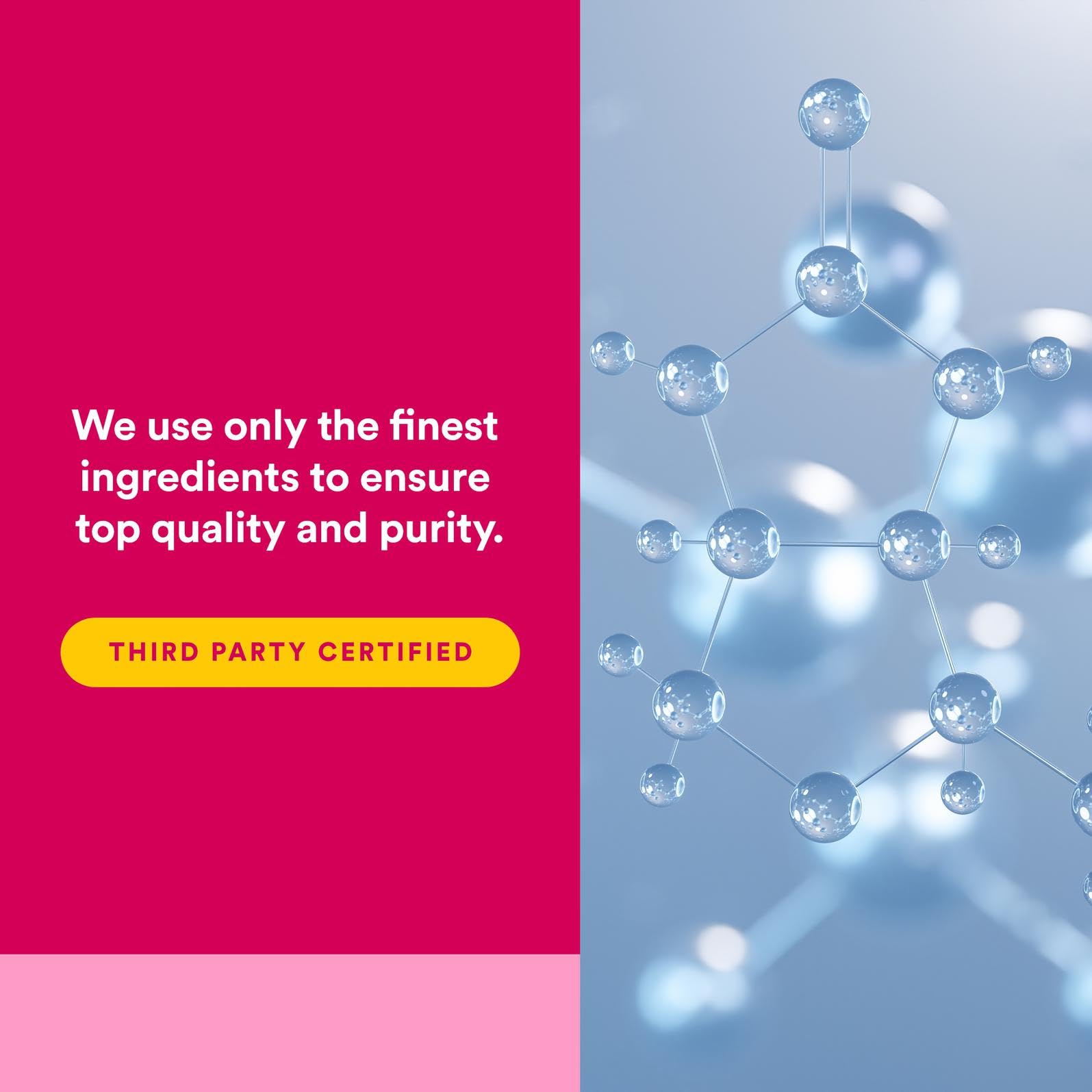 Supplement facts and chromium content on label