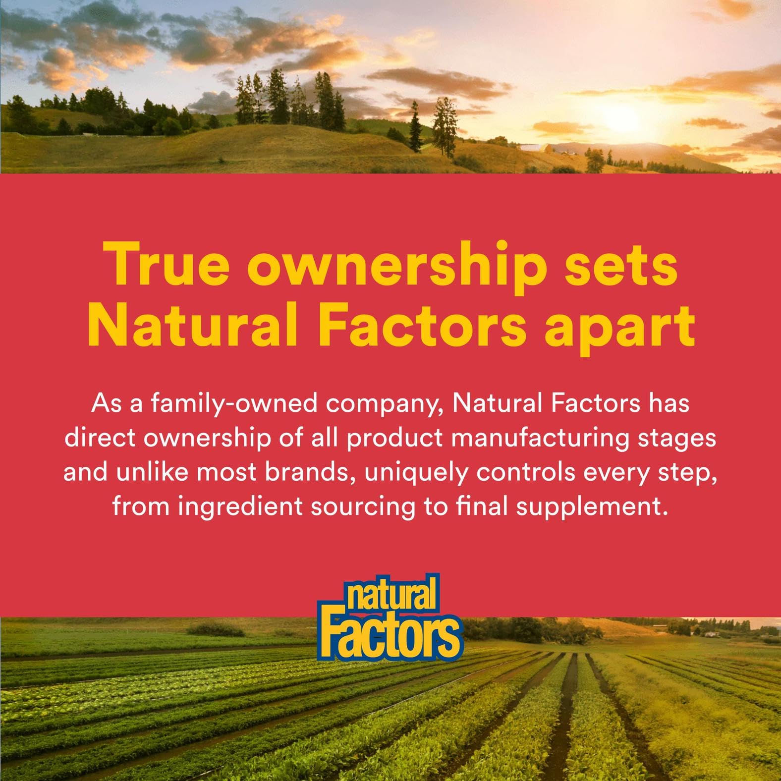 Product packaging and white background shot