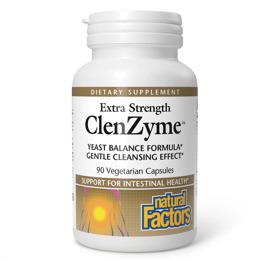Natural Factors ClenZyme 90-capsule bottle hero image