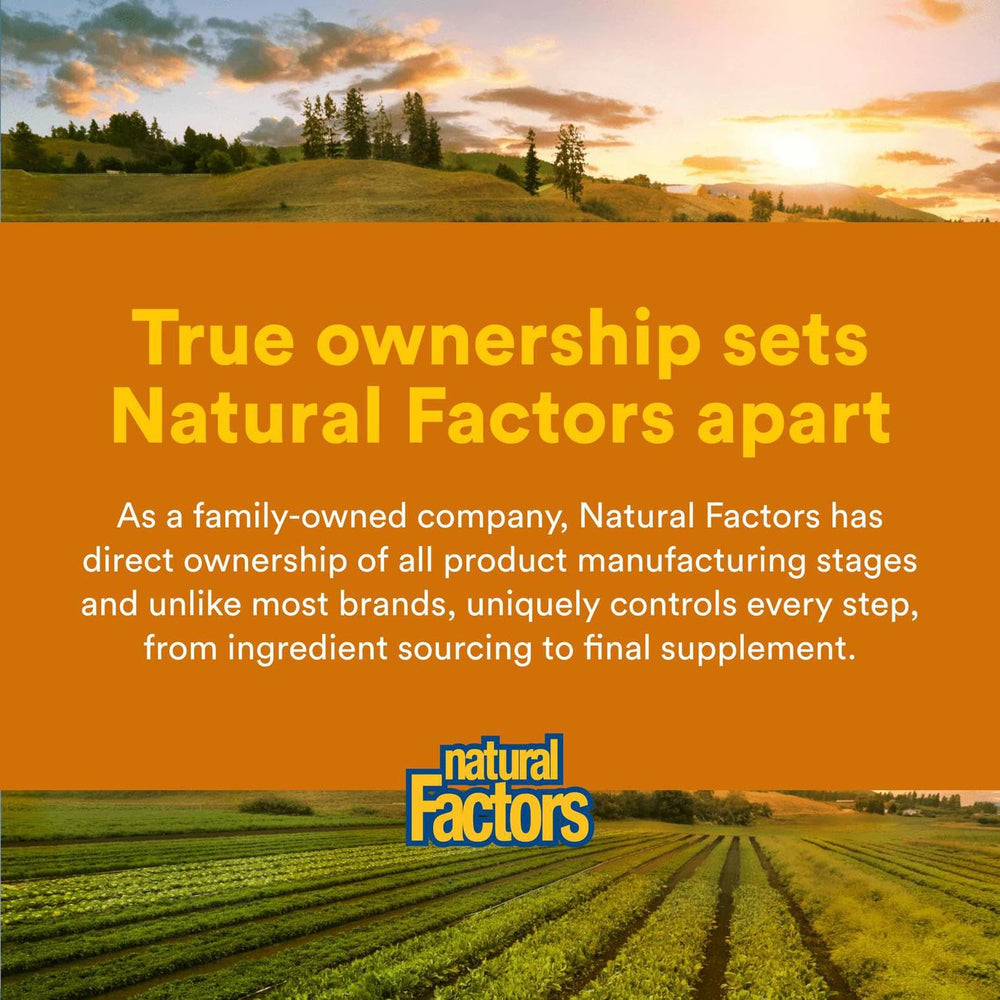 Natural Factors organic farming and non-GMO certification