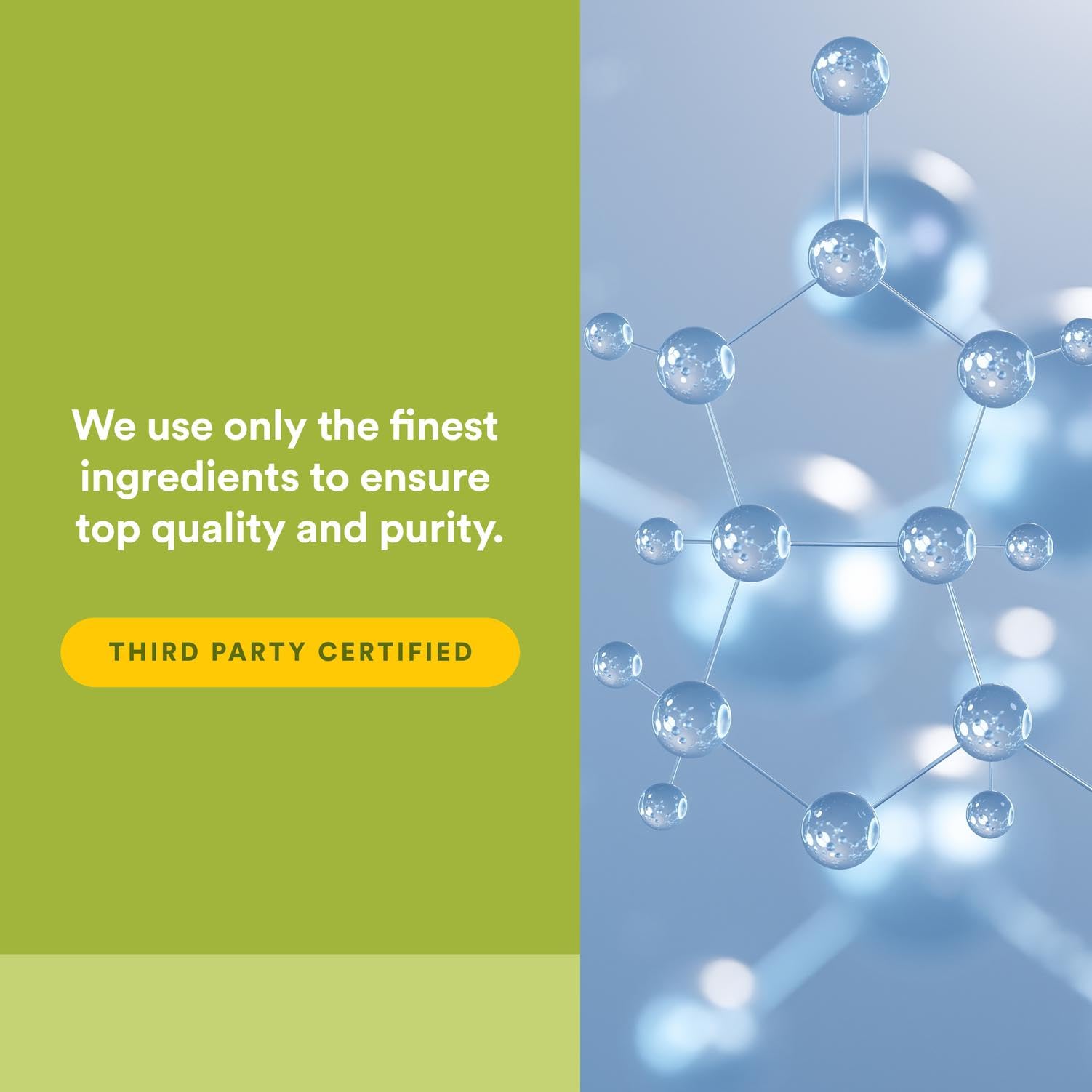 Third-party tested Vitamin D3 for GMOs and contaminants